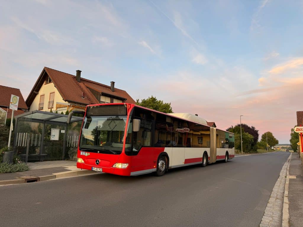 Sonderfahrt mit BusClassic – Mercedes Gasbus (Wagen 752:755)